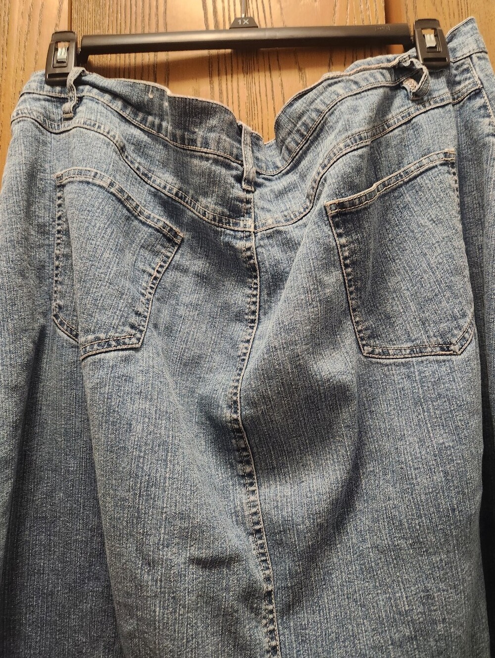 Westport Denim Skirt W/Embroidery - Picture 9 of 9